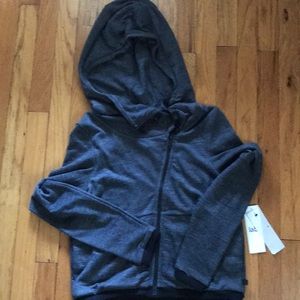 Lululemon Agawa Hoodie, 6, Charcoal merino NWT